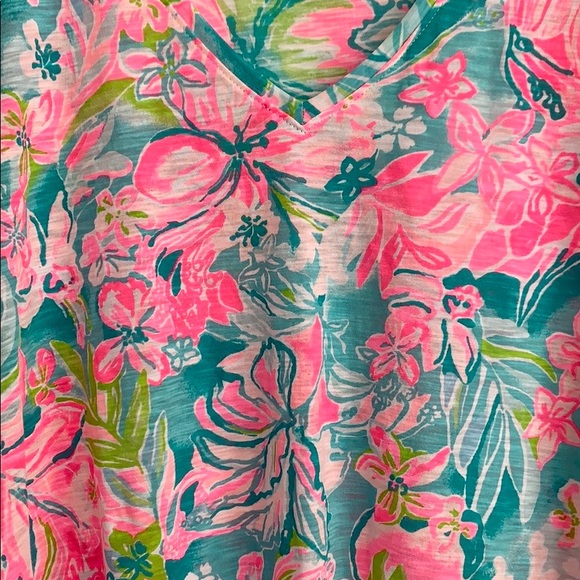 🌸Lilly Pulitzer Etta Top in Hot on the Scene- NWT - Picture 8 of 11